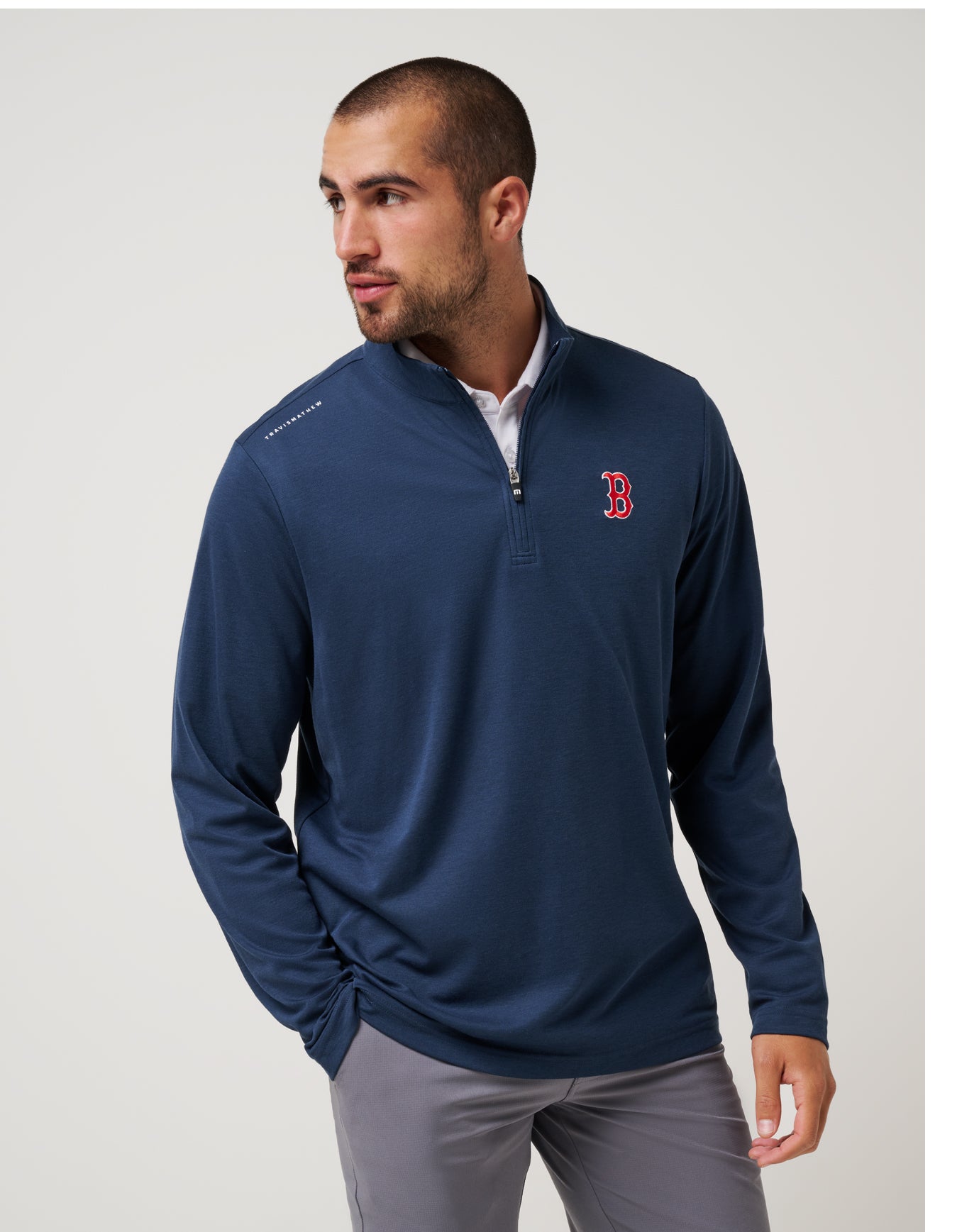Boston Red Sox Time To Tailgate Quarter Zip image 2