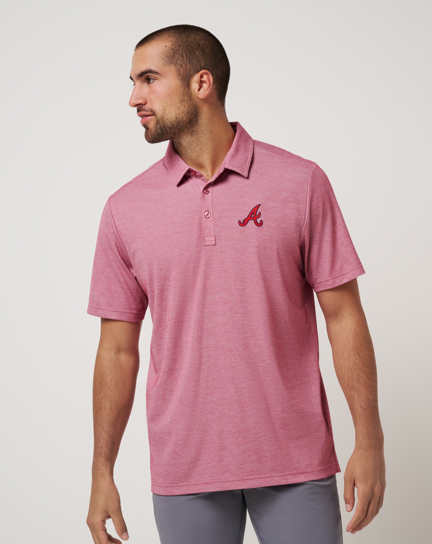 Atlanta Braves Playoff Pitch Polo image 1