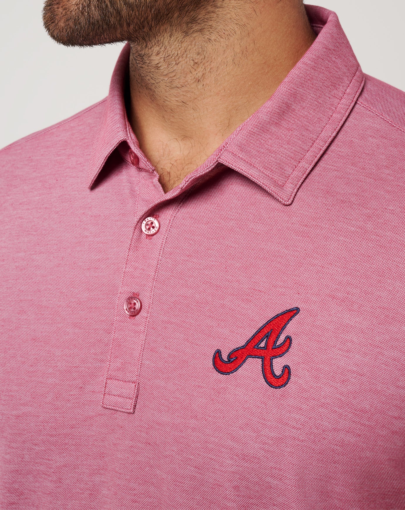 Atlanta Braves Playoff Pitch Polo image 4