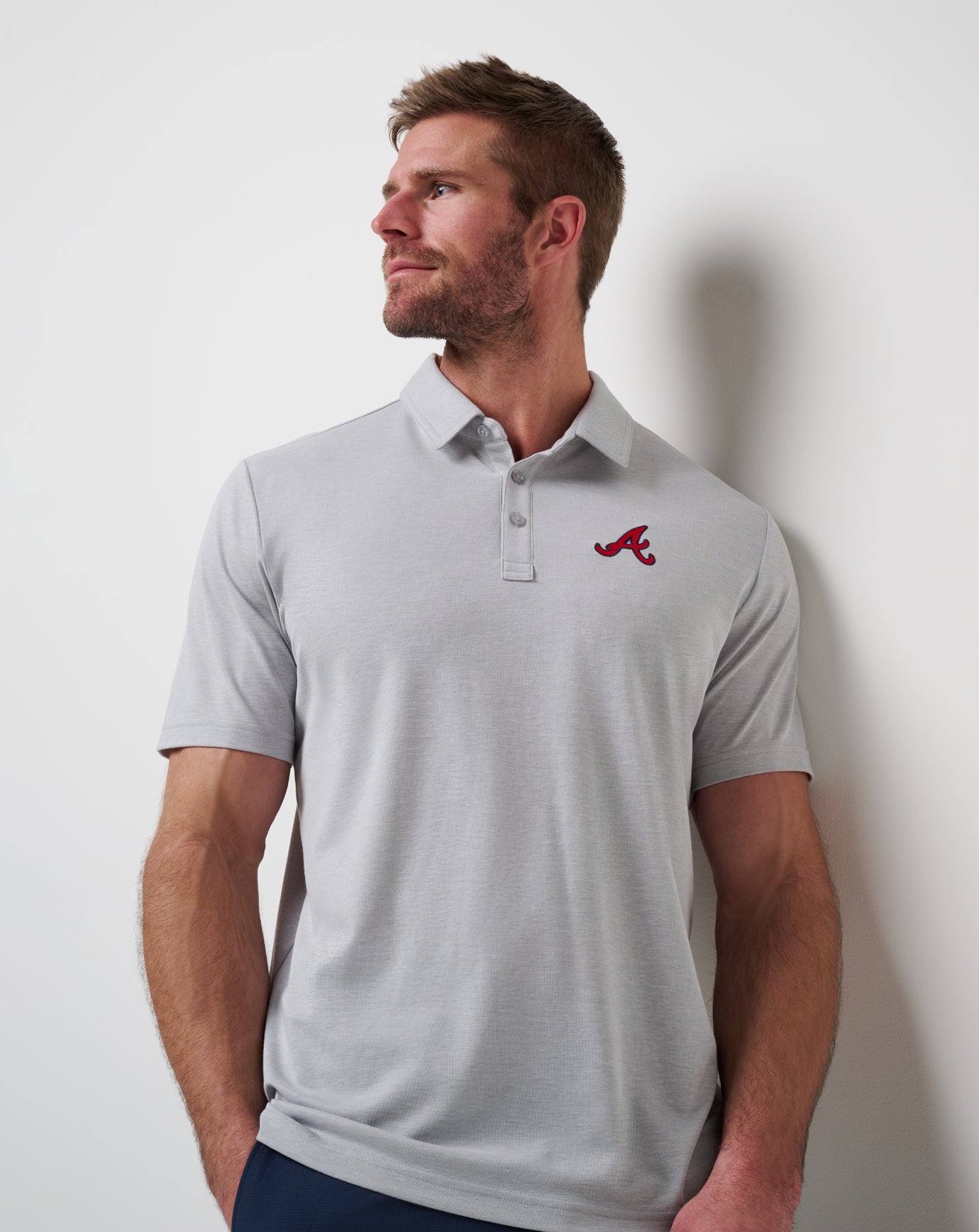 Atlanta Braves Playoff Pitch Polo