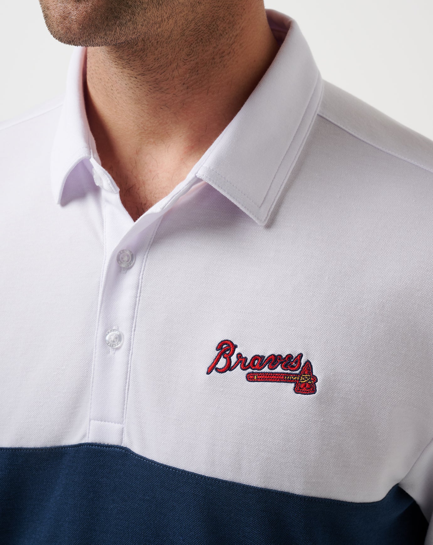 Atlanta Braves Home Run Leader Polo image 4