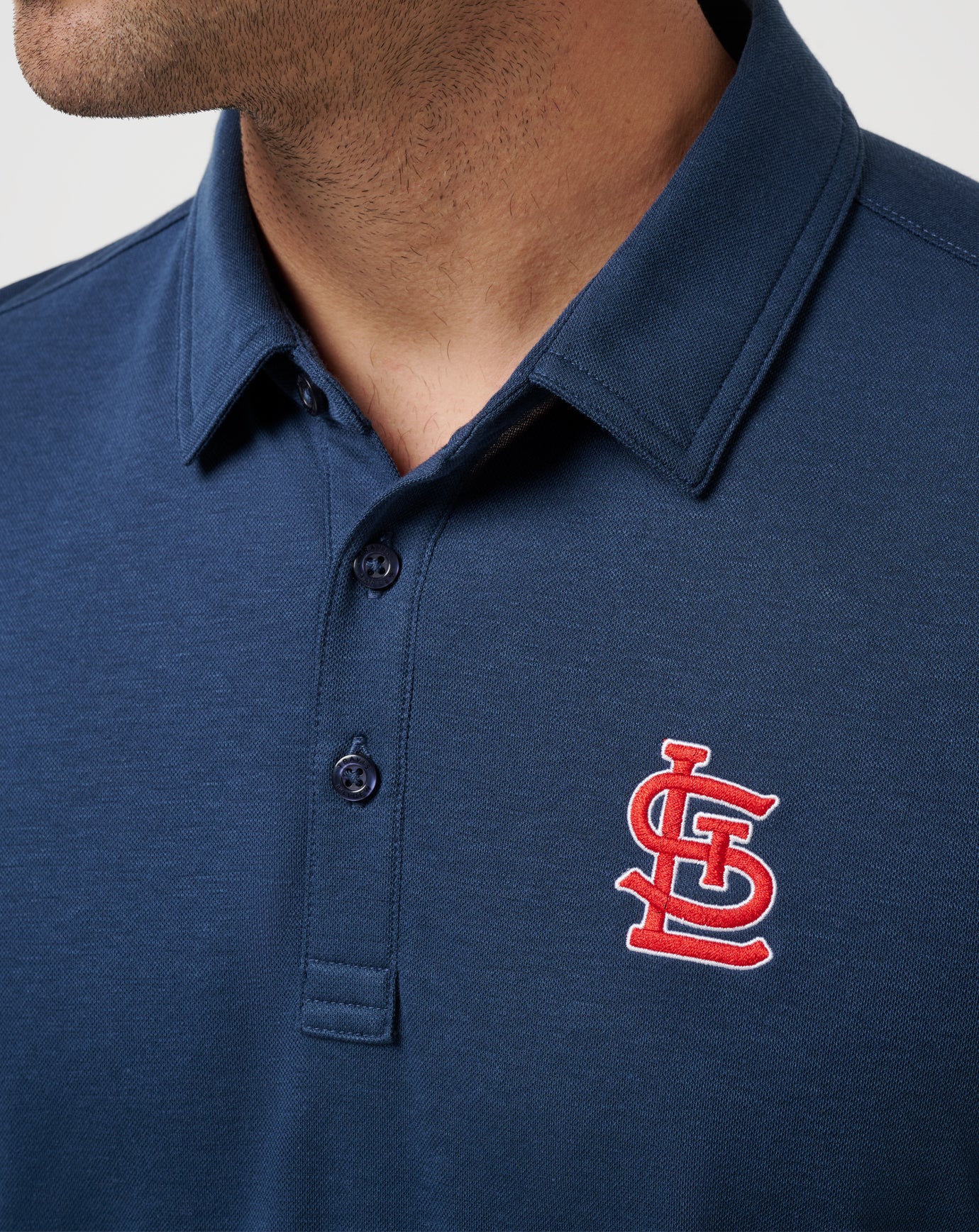 St Louis Cardinals Playoff Pitch Polo image 4