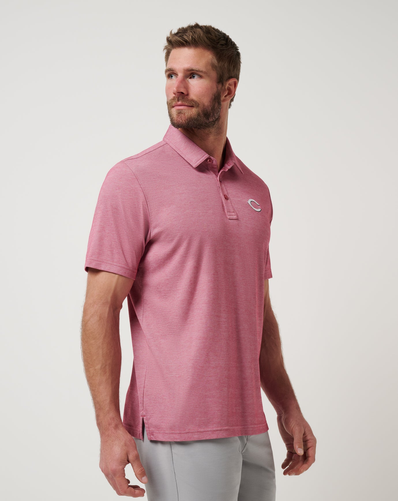 Cincinnati Reds Playoff Pitch Polo image 2