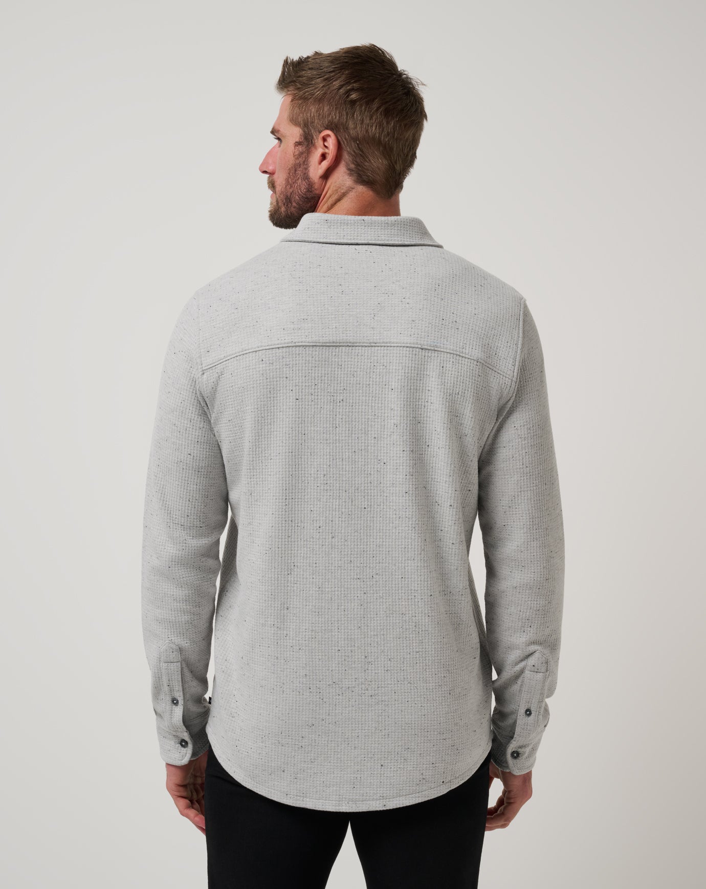 Cloud Waffle Shirt Jacket