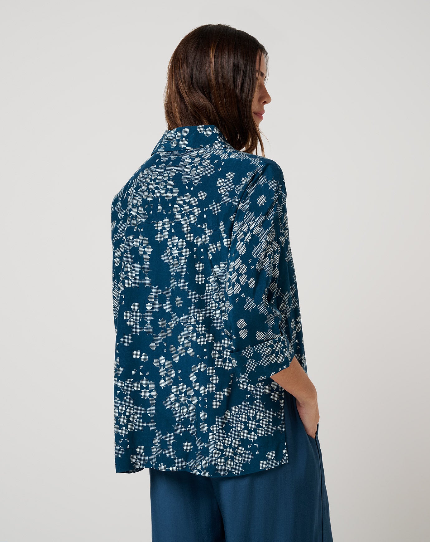 Savanna Printed Button-Up image 5