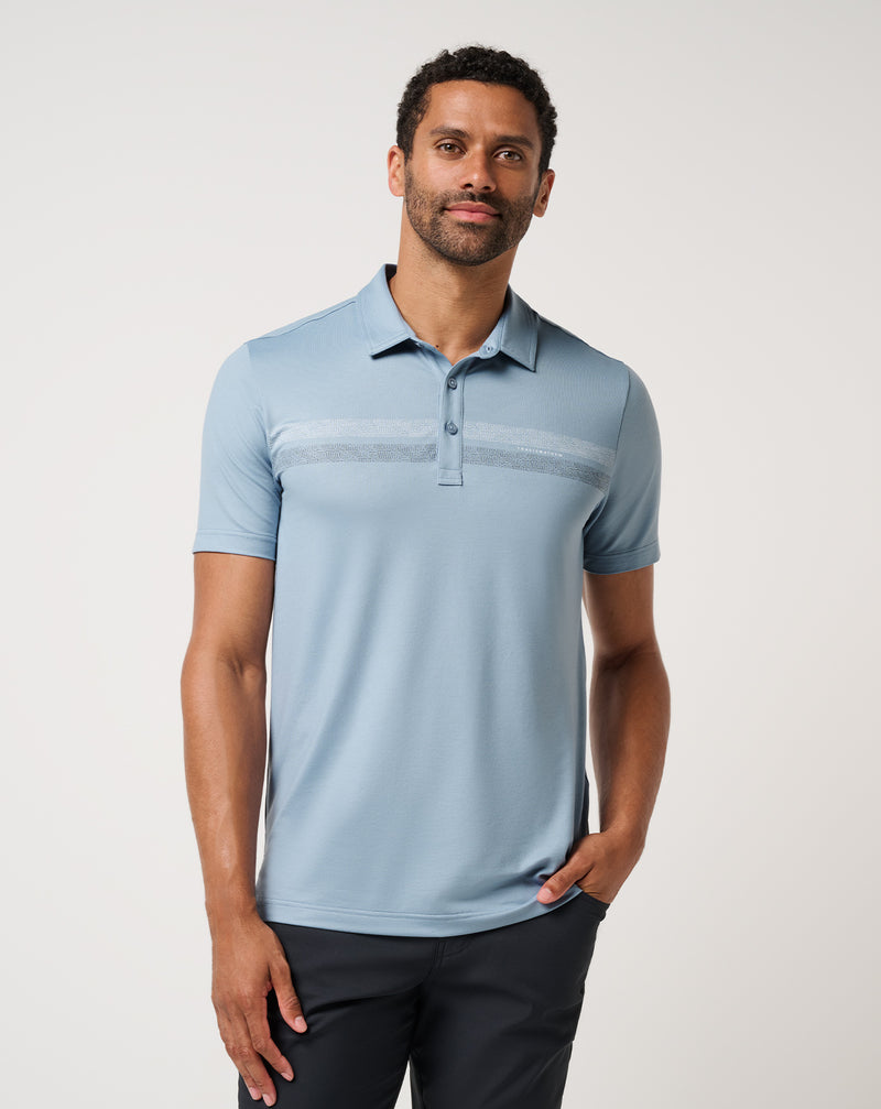 Featherweight Chest Stripe Polo