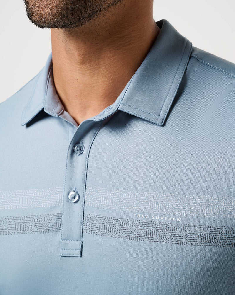 Featherweight Chest Stripe Polo
