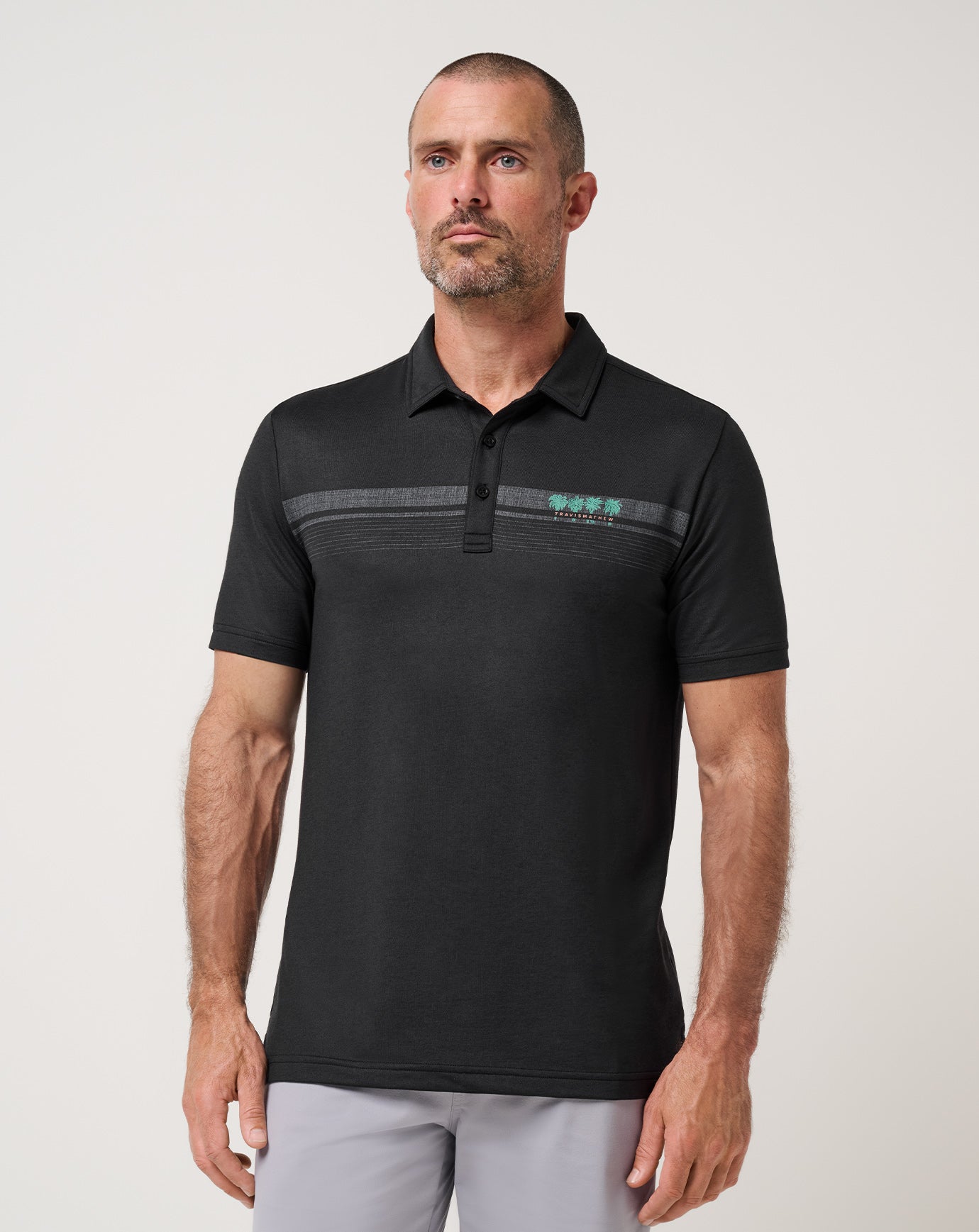 Featherweight Chest Stripe Polo