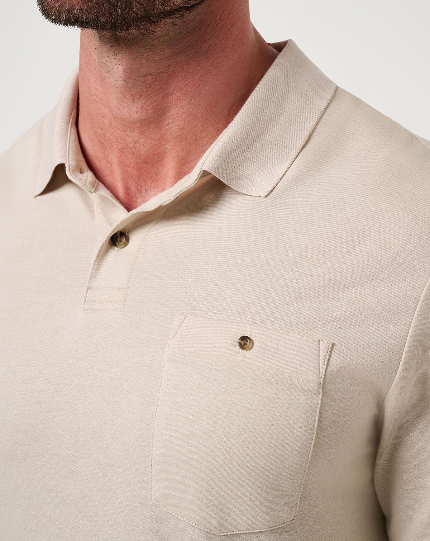 December First Long Sleeve Polo