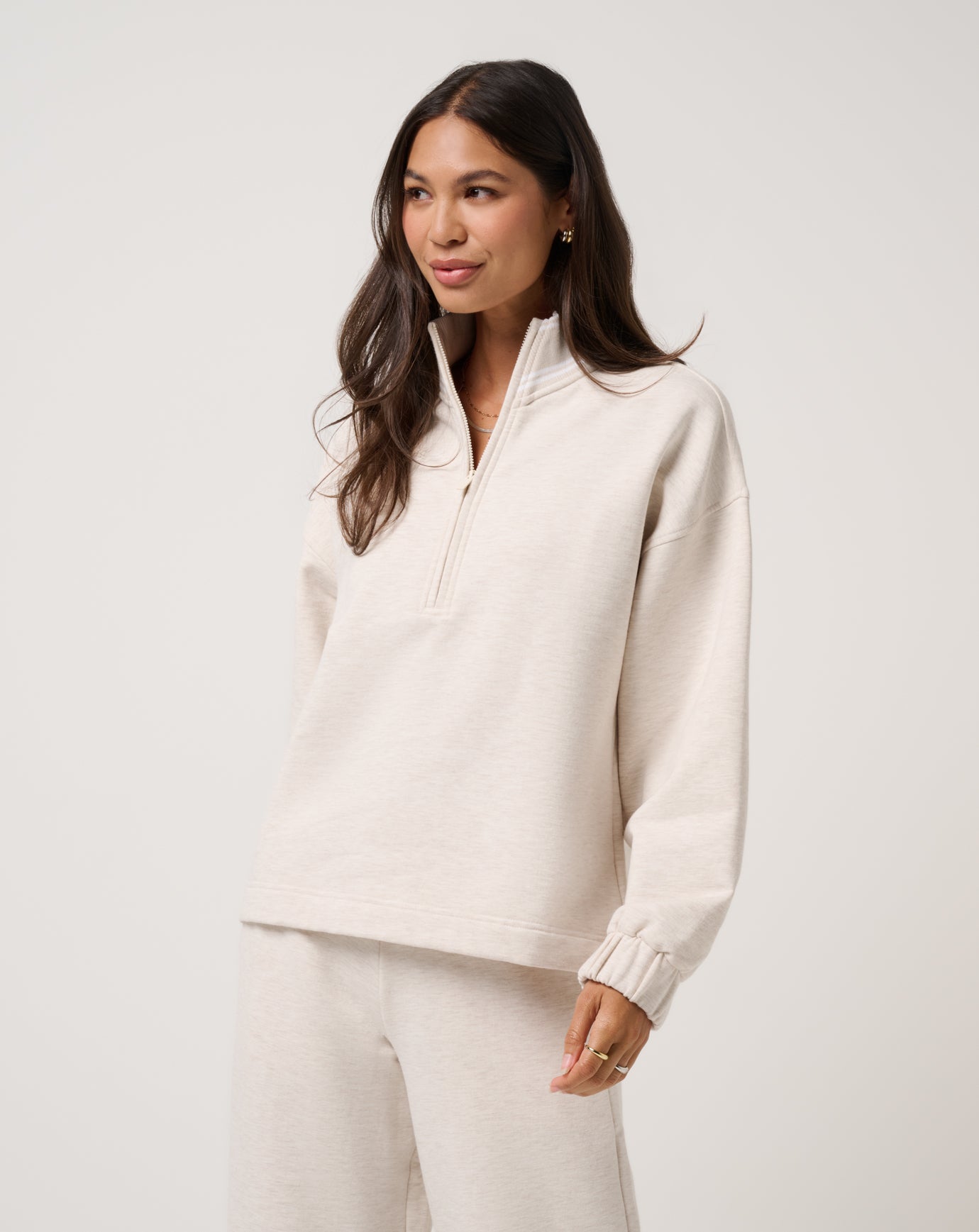 Cloud Fleece Clubside Half Zip ∣ TravisMathew