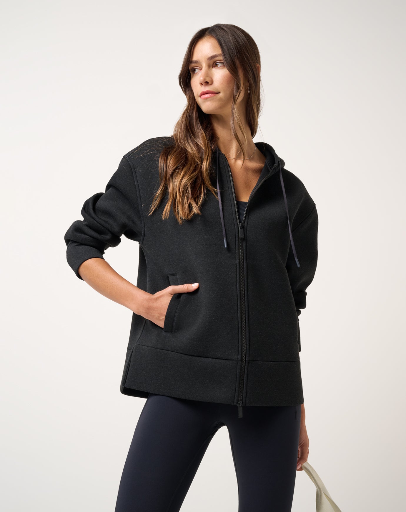 Cloudscape Zip Hood