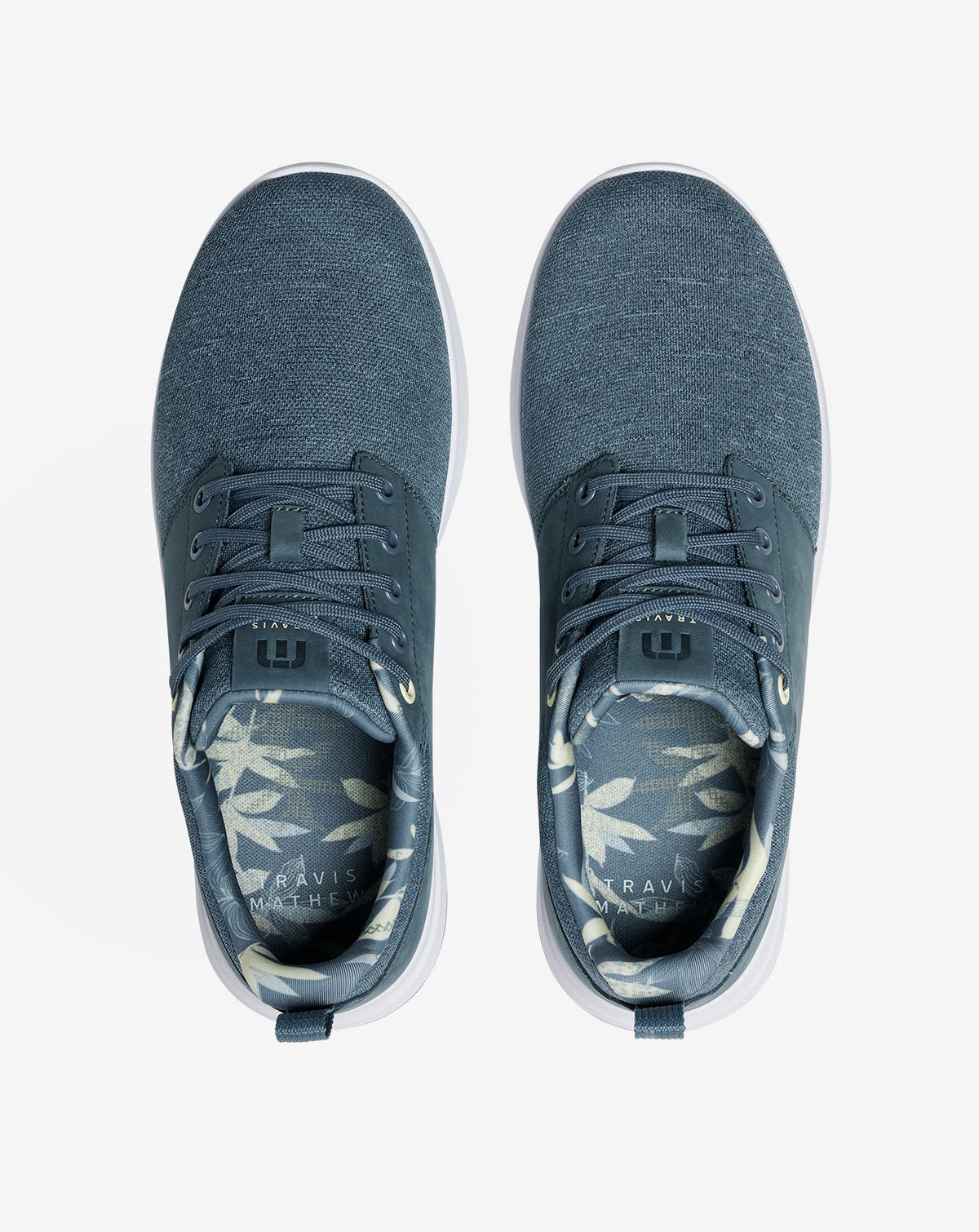 Cuater TravisMathew The Daily Navy Blue Canvas Shoes Men\'s Size 12 US Cuater By Travis Mathew Shoes Mens 12 Blue Canvas Low Top  main image 2