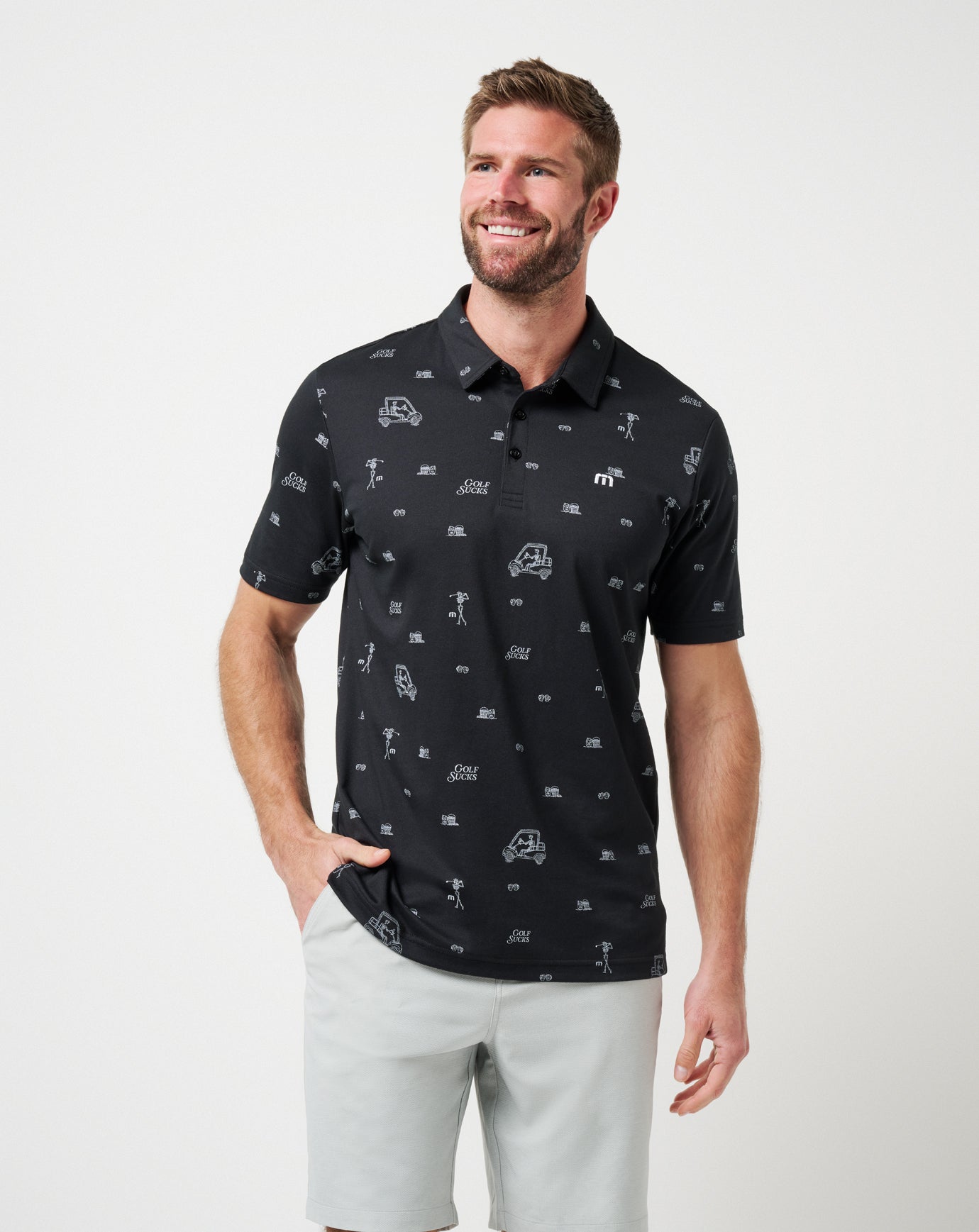 Golf Sucks Polo ∣ TravisMathew
