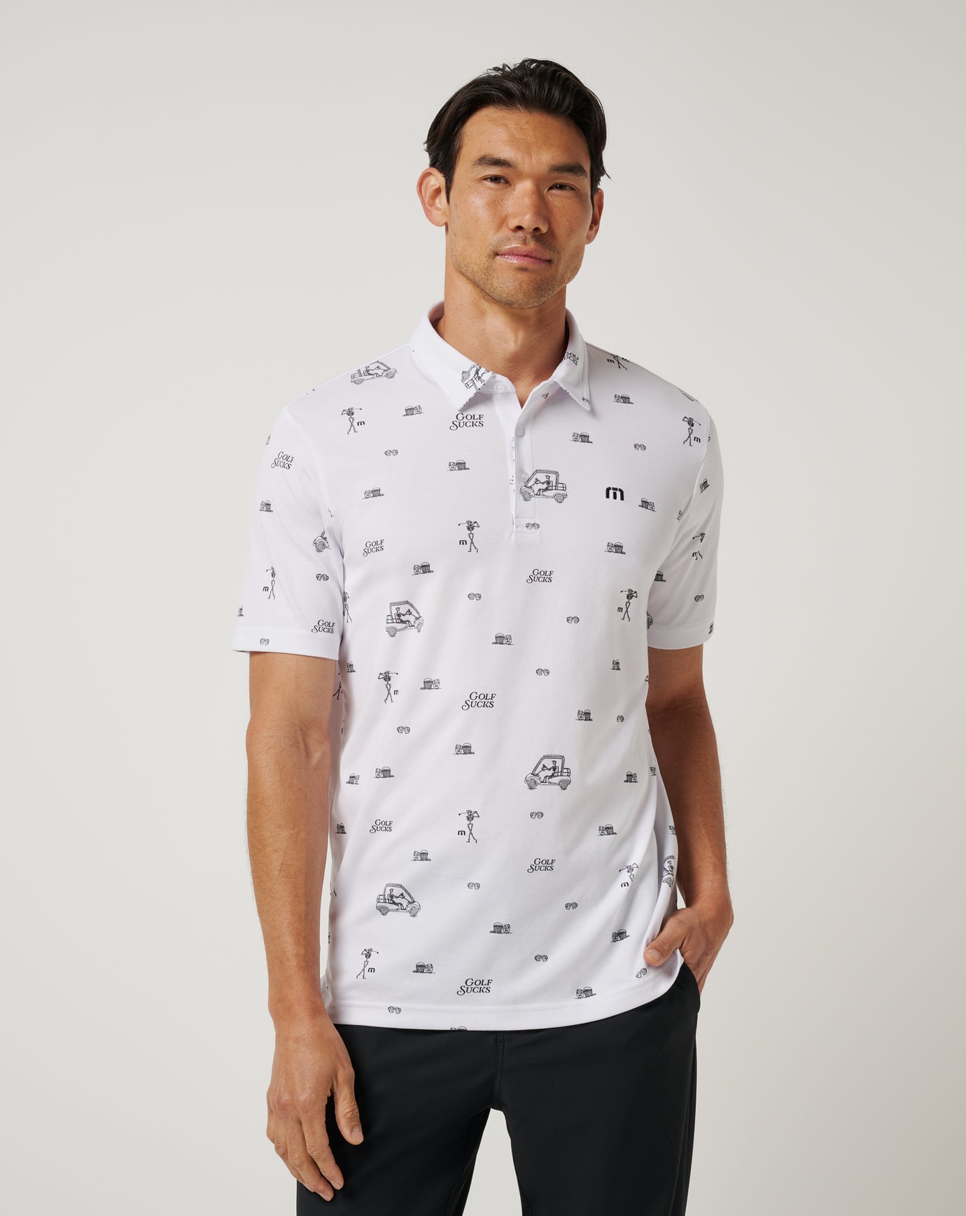 Golf Sucks Polo ∣ TravisMathew