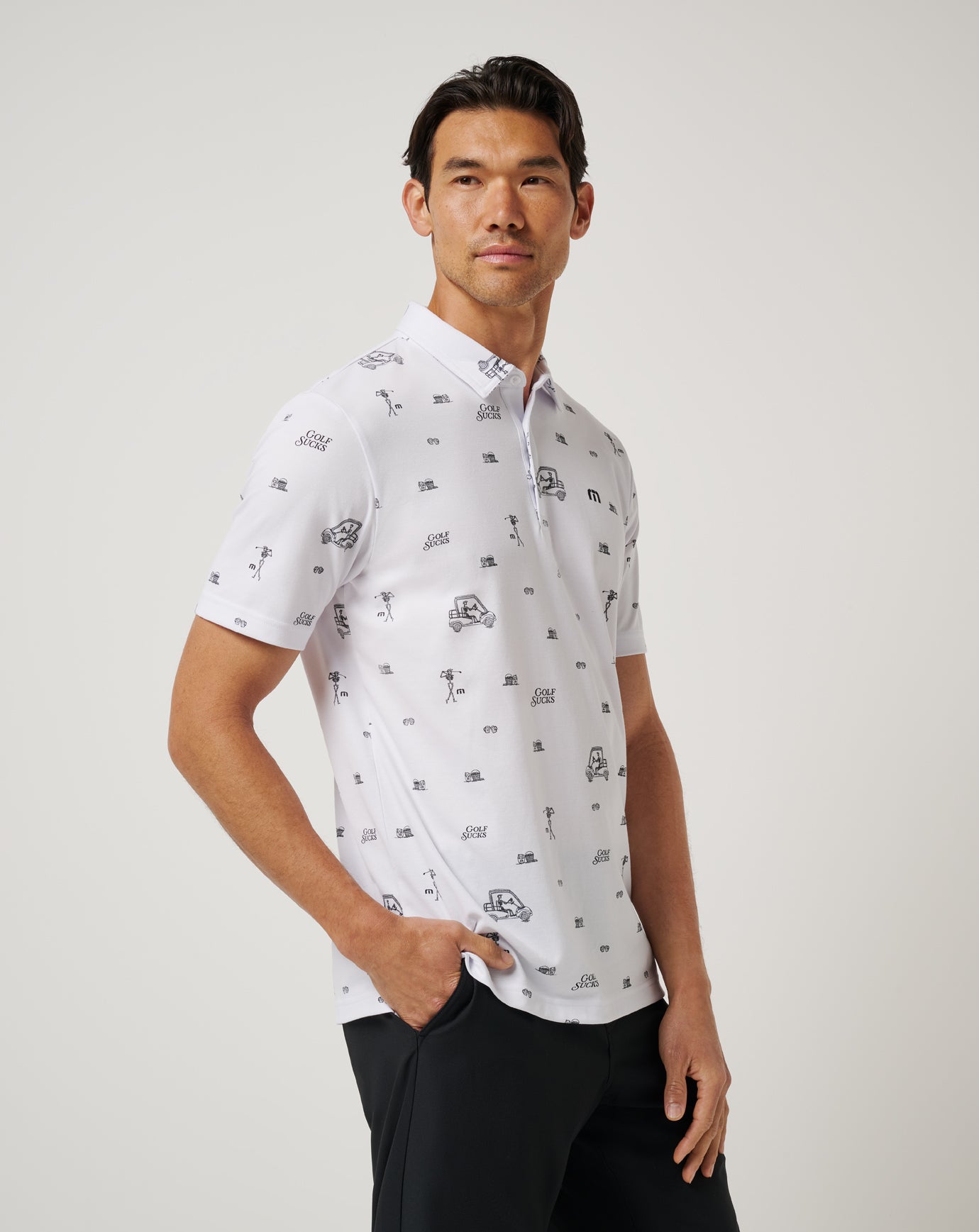 Golf Sucks Polo ∣ TravisMathew