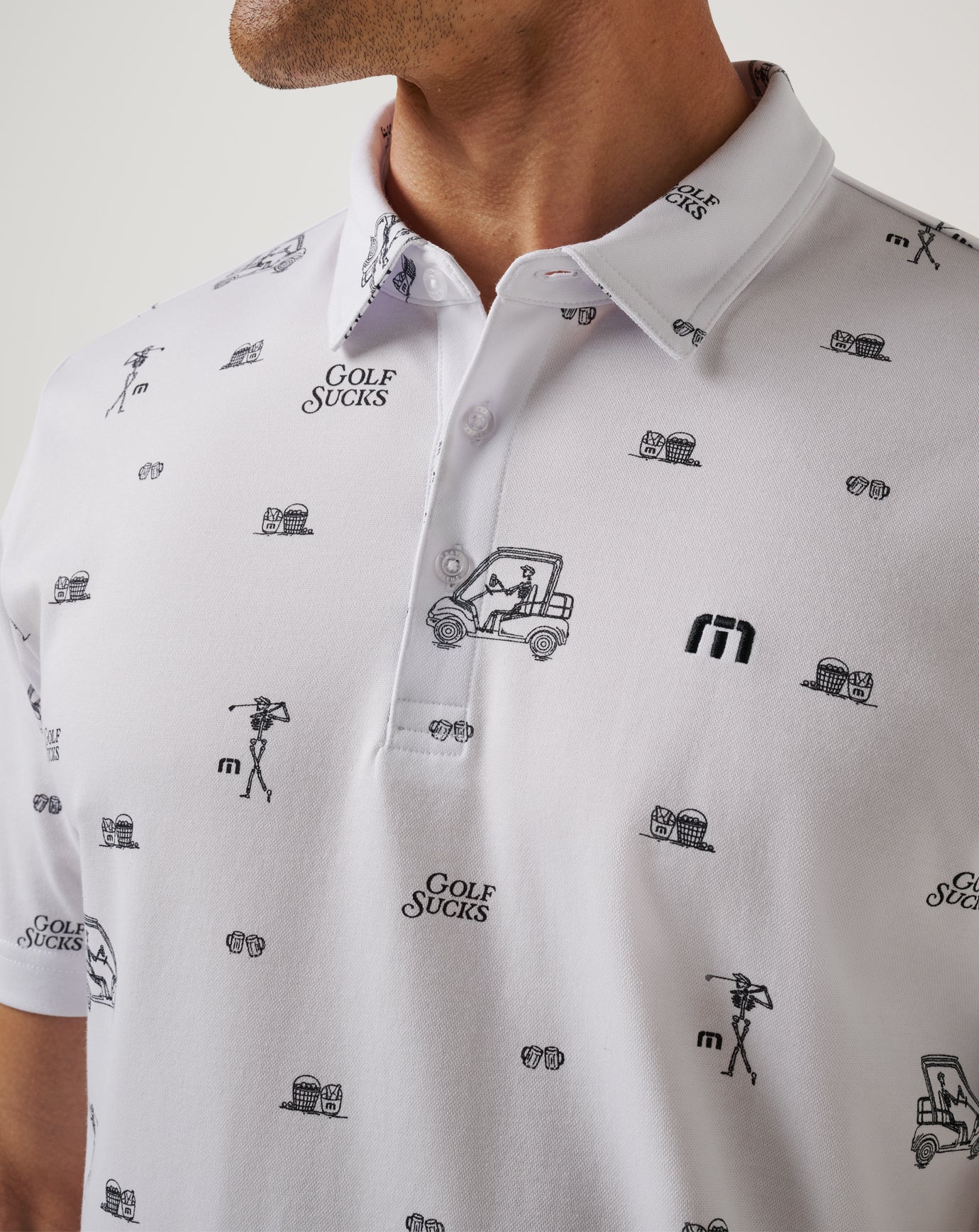Golf Sucks Polo ∣ TravisMathew