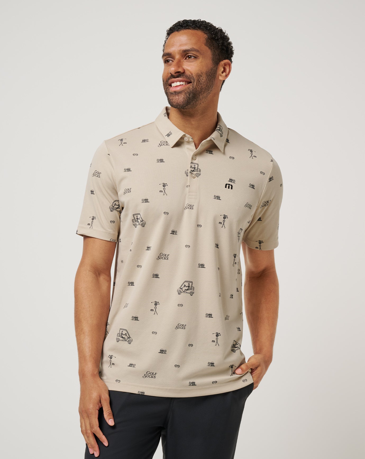 Golf Sucks Polo ∣ TravisMathew