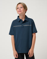 Heater Pro Chest Stripe Youth Polo