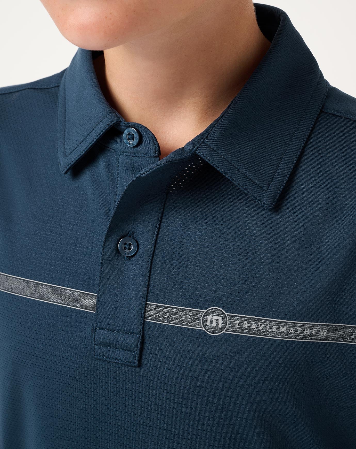 Heater Pro Chest Stripe Youth Polo