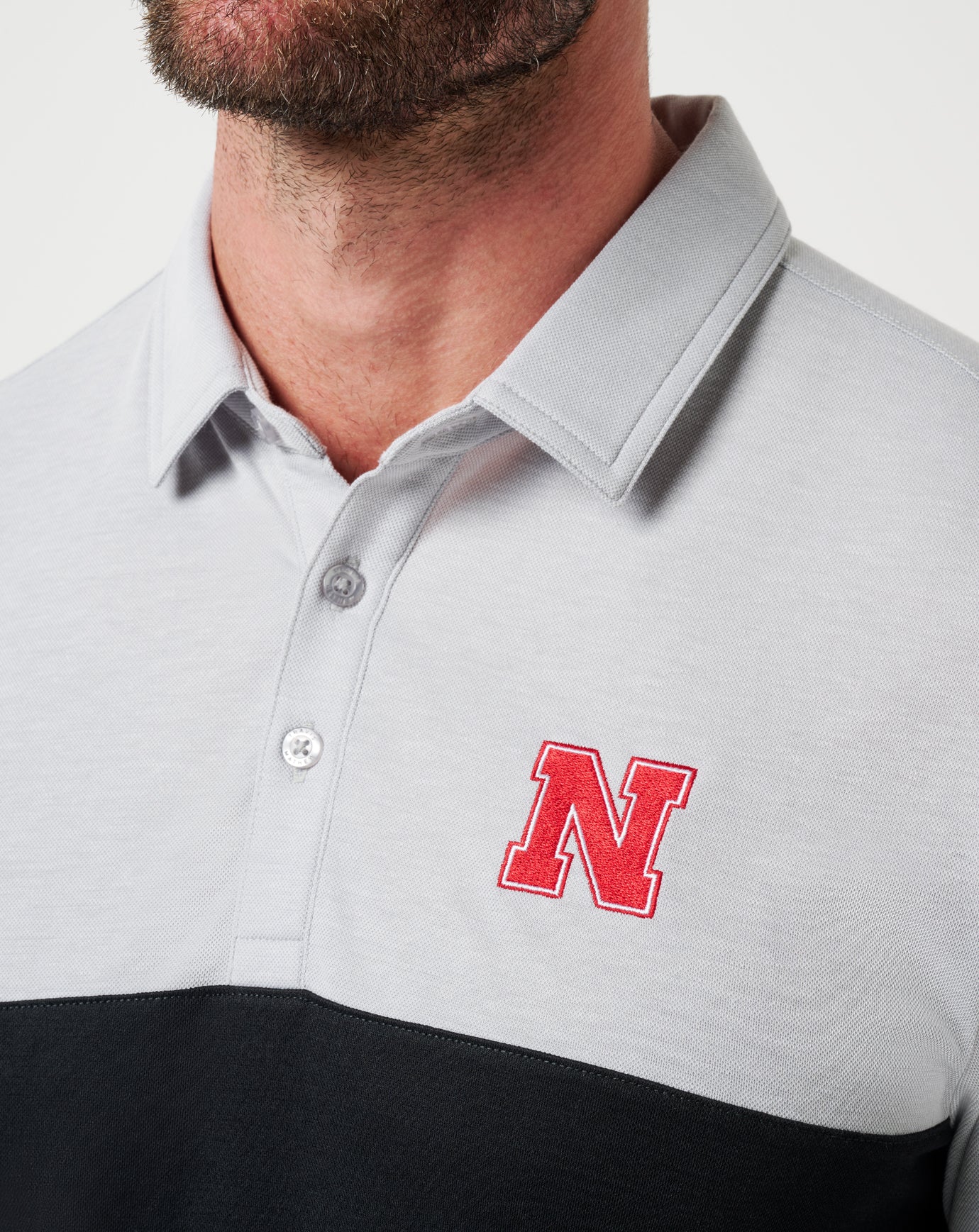 Nebraska Drop Back Polo image 4