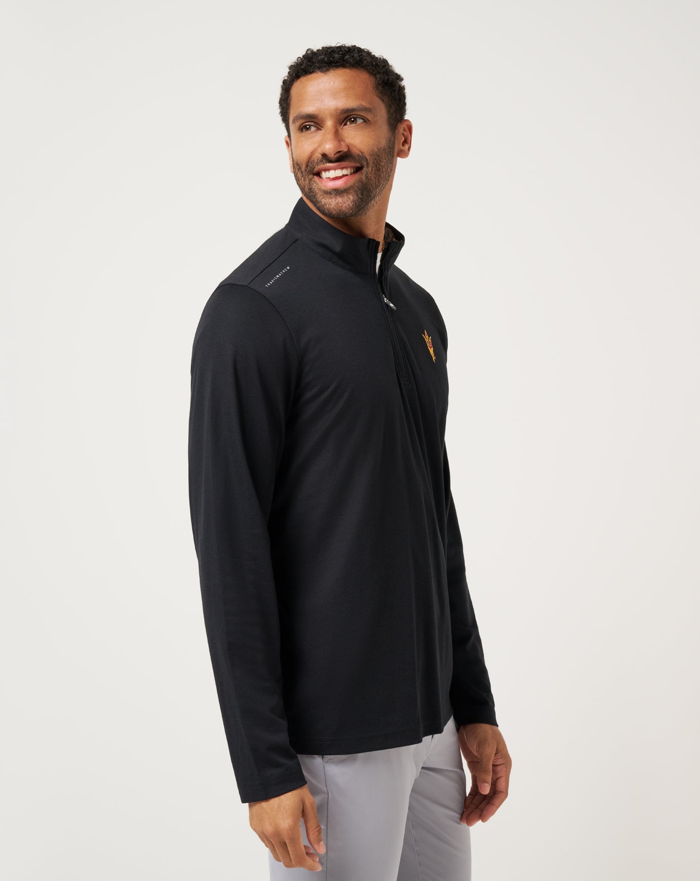 ASU Time To Tailgate Quarter Zip ∣ TravisMathew