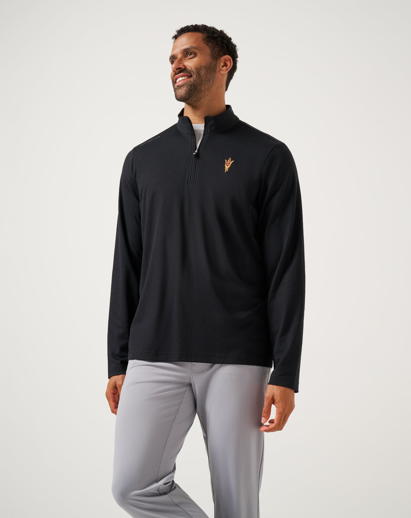 ASU Time To Tailgate Quarter Zip ∣ TravisMathew