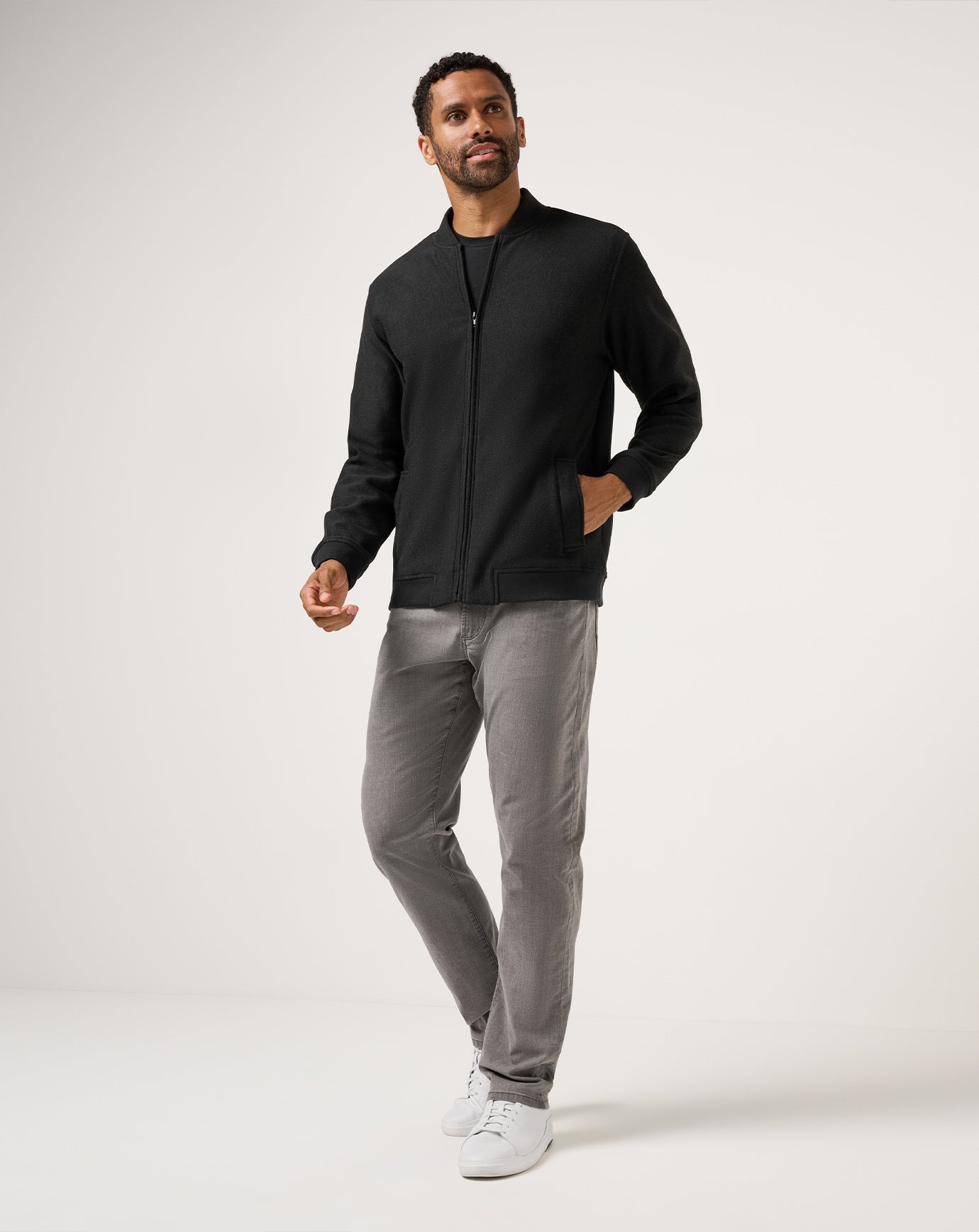 TM Social Club Bomber ∣ TravisMathew