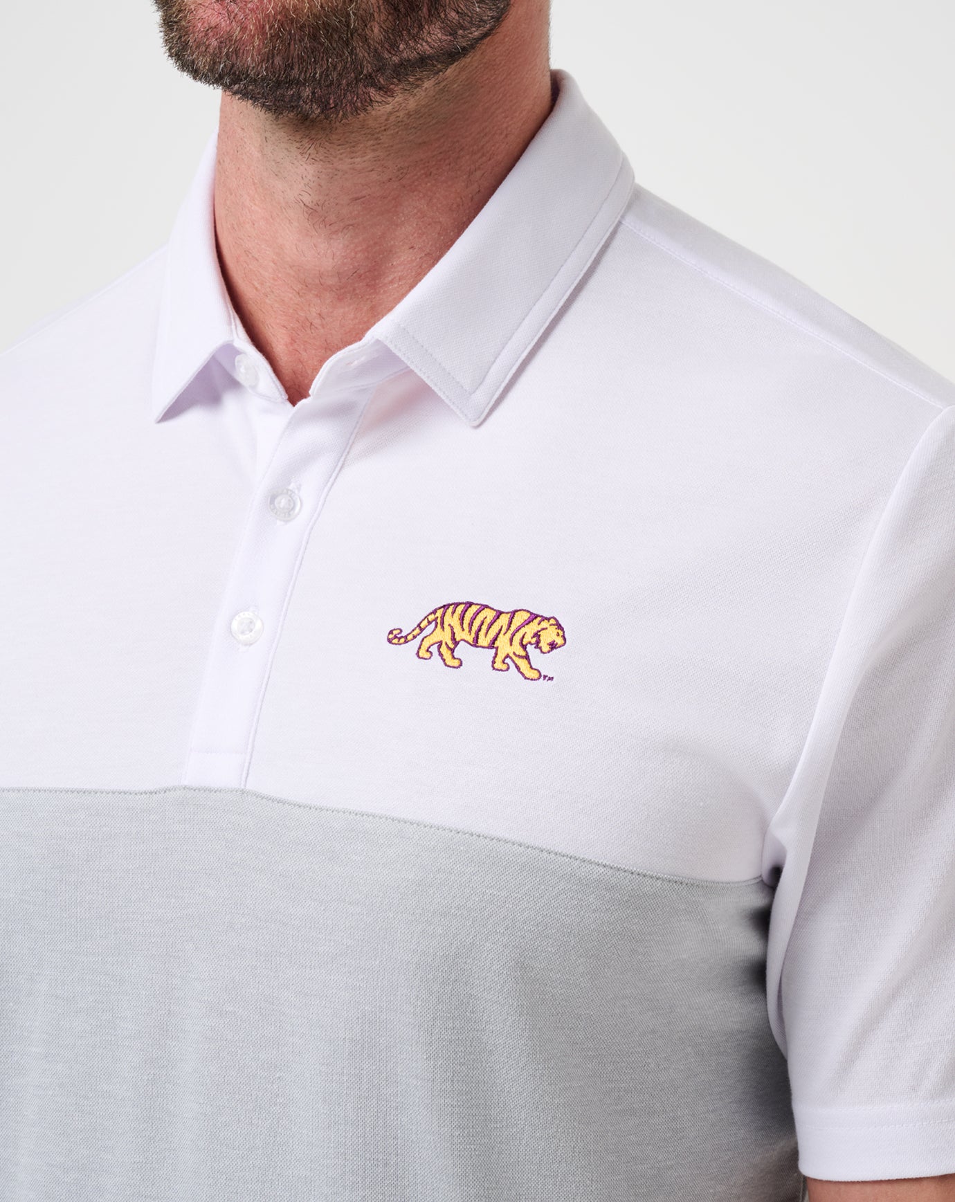LSU Drop Back Polo image 7