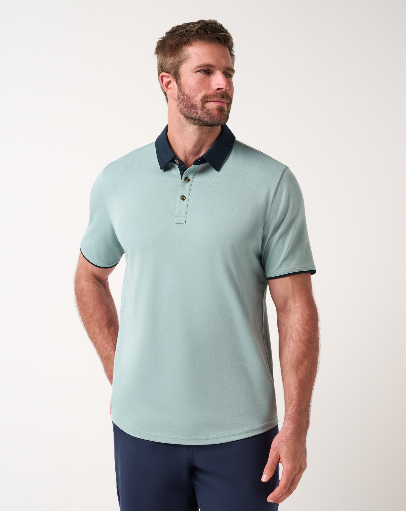 TravisMathew All Day Social Club Polo - Black / S
