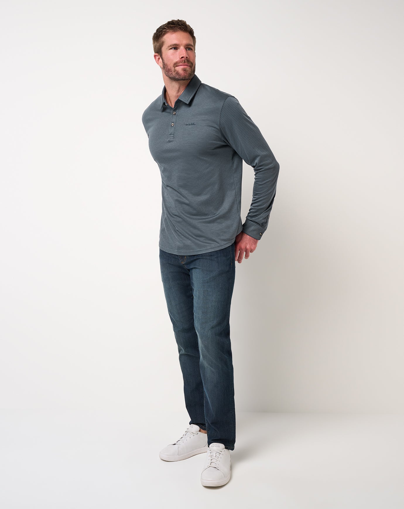 The Zinna 2.0 Long Sleeve Polo ∣ TravisMathew