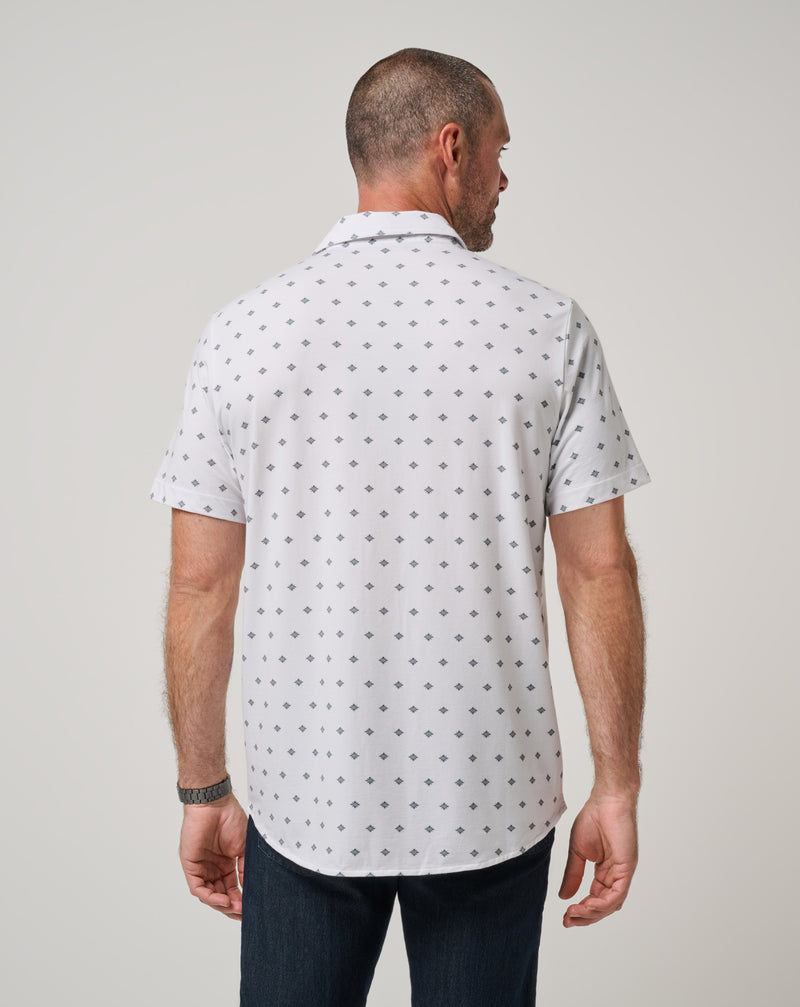 Comfortknit Swing Button-Up
