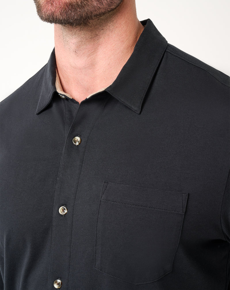 Comfortknit TM Social Club Button-Up