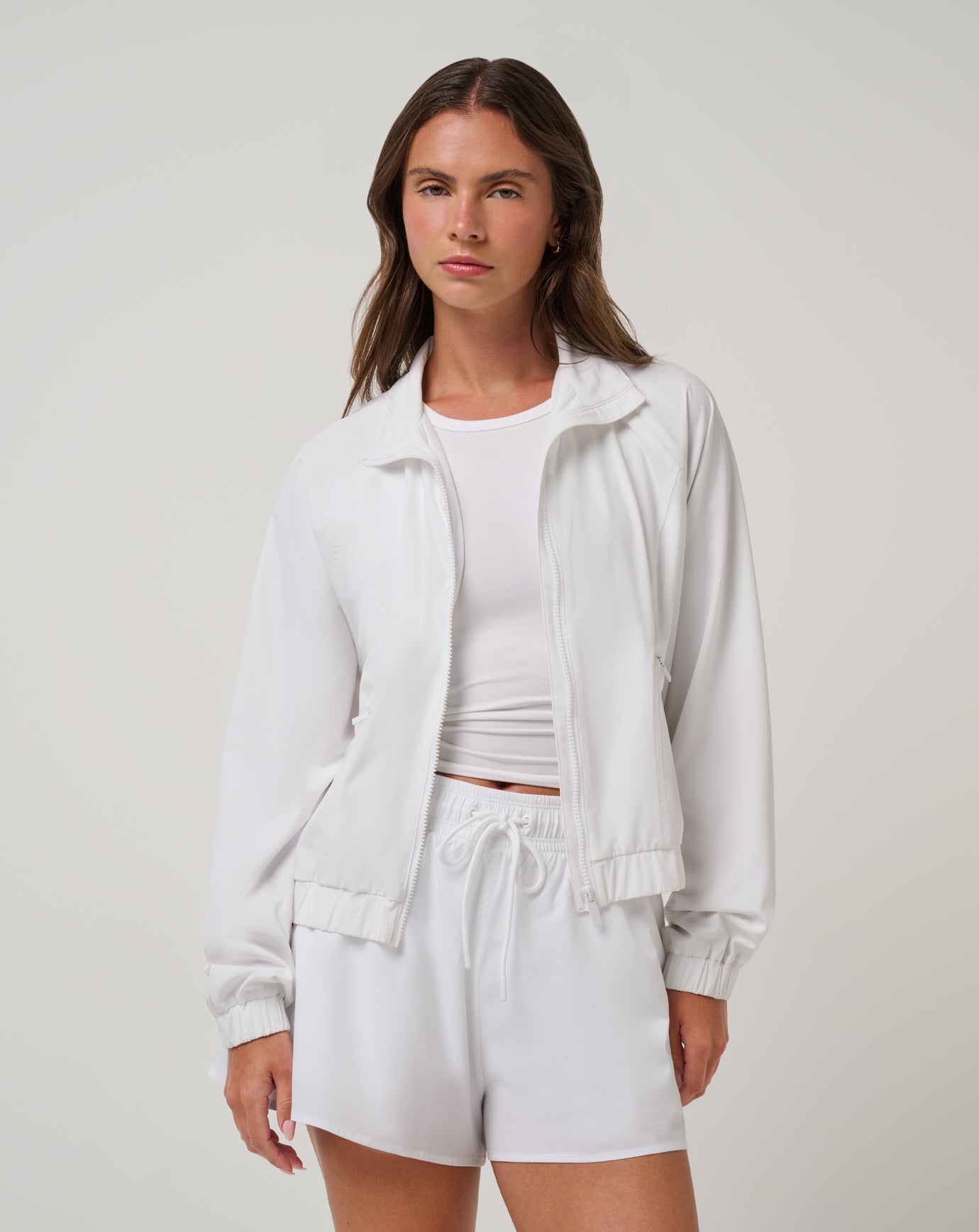 TRAVISMATHEW ジャケット ホワイト BreezeBlend Travel Day Jacket ∣ TravisMathew