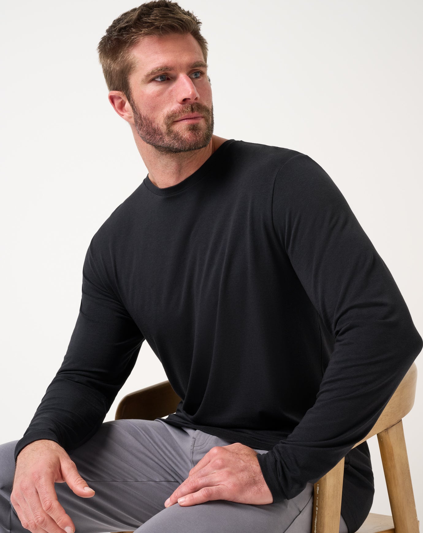 Cloud Crew Long Sleeve Tee & TravisMathew