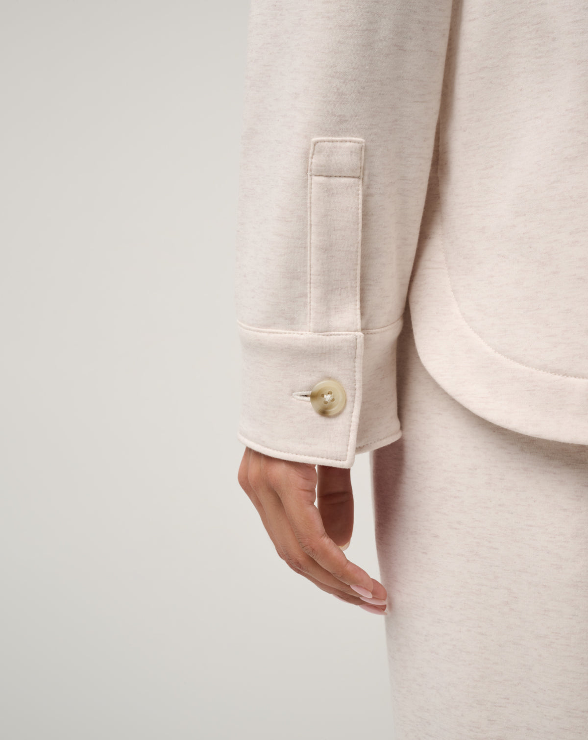 Cloud Fleece Button Down Shacket