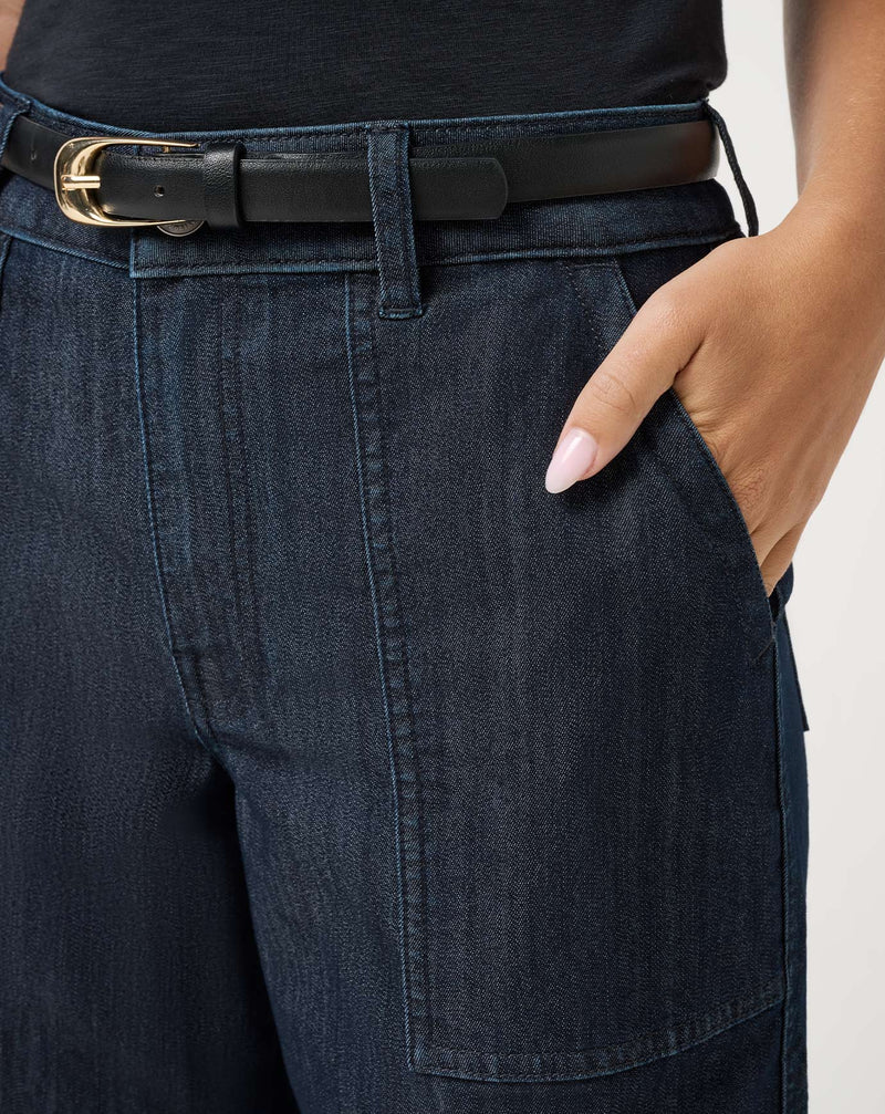 Everyday Patch Pocket Denim Pant