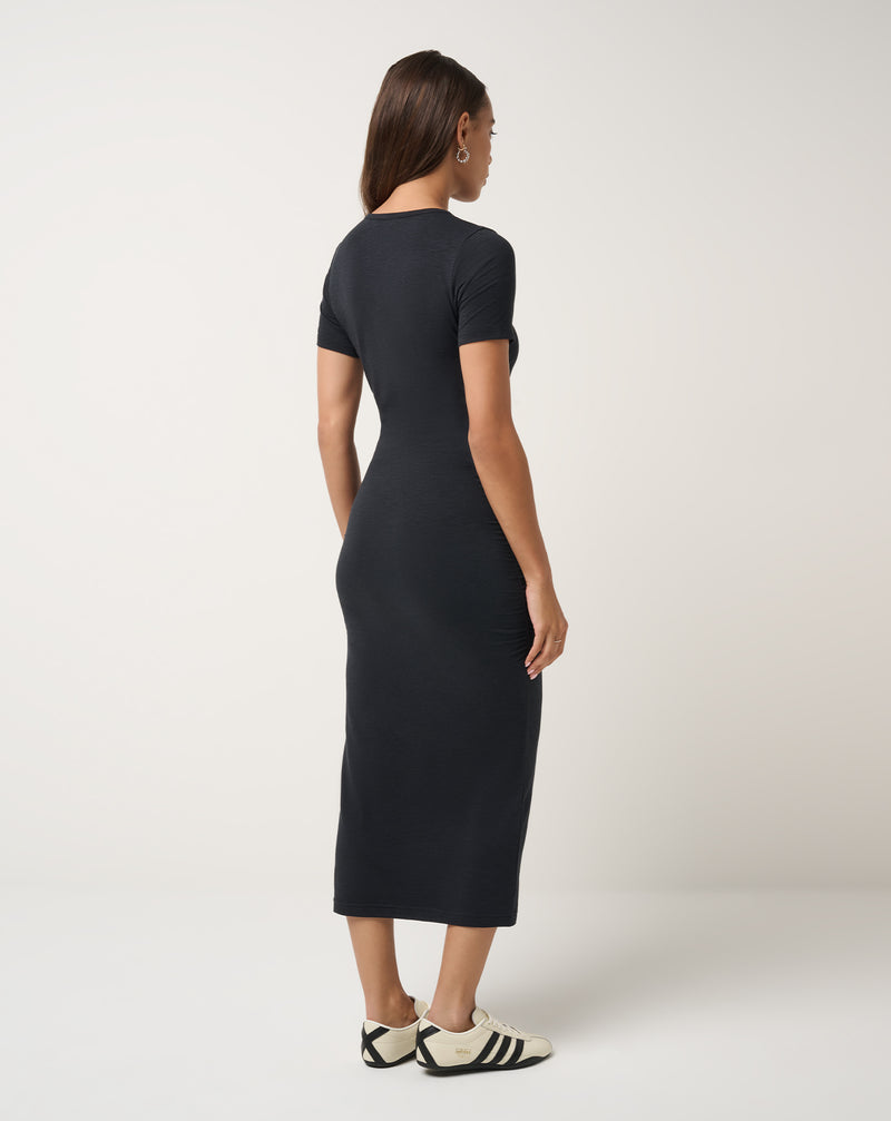 Cloud Jersey Ruched Midi Dress 2.0