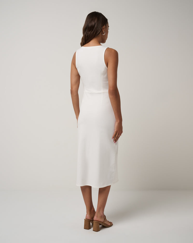 Everyday Nomad Button Front Midi Dress