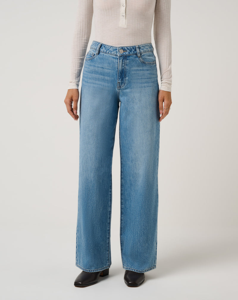 Relaxed Denim Wide Leg