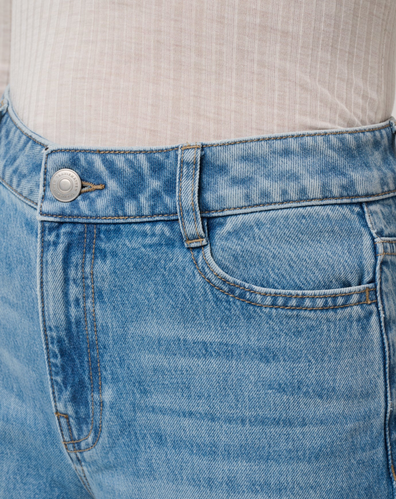 Relaxed Denim Wide Leg