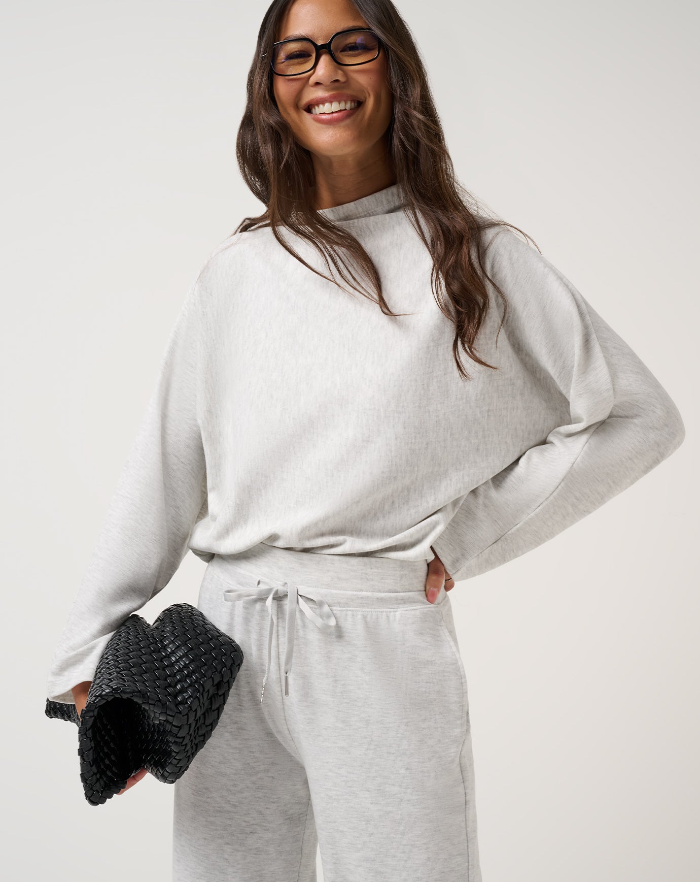 Cloud Sweater Mock Neck Top ∣ TravisMathew