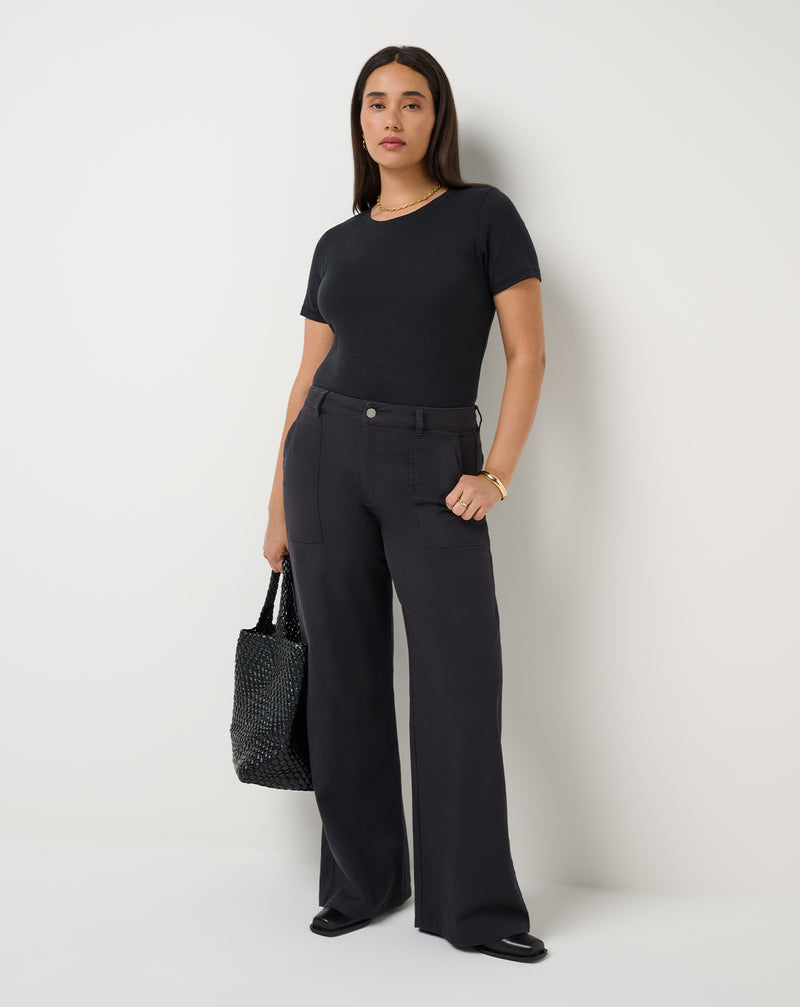 Everyday Patch Pocket Twill Pant