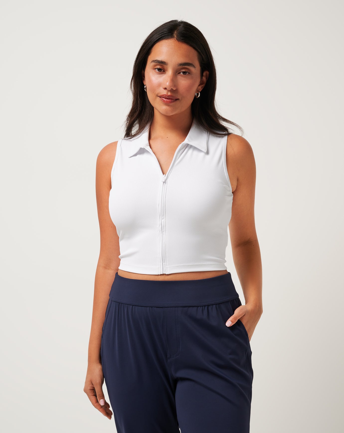 Moveknit Rib Zip Polo ∣ TravisMathew