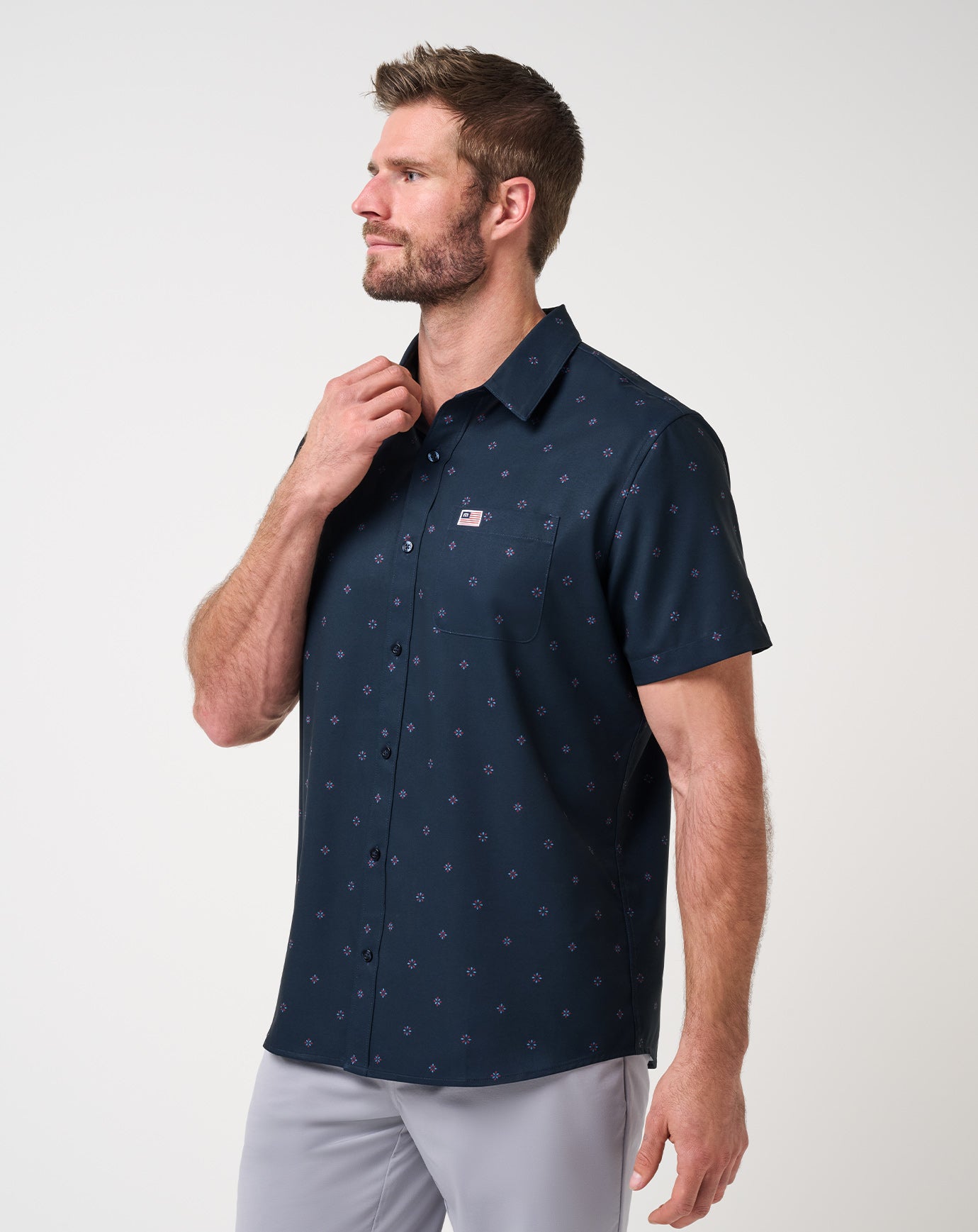 Techwoven Summer Button-Up