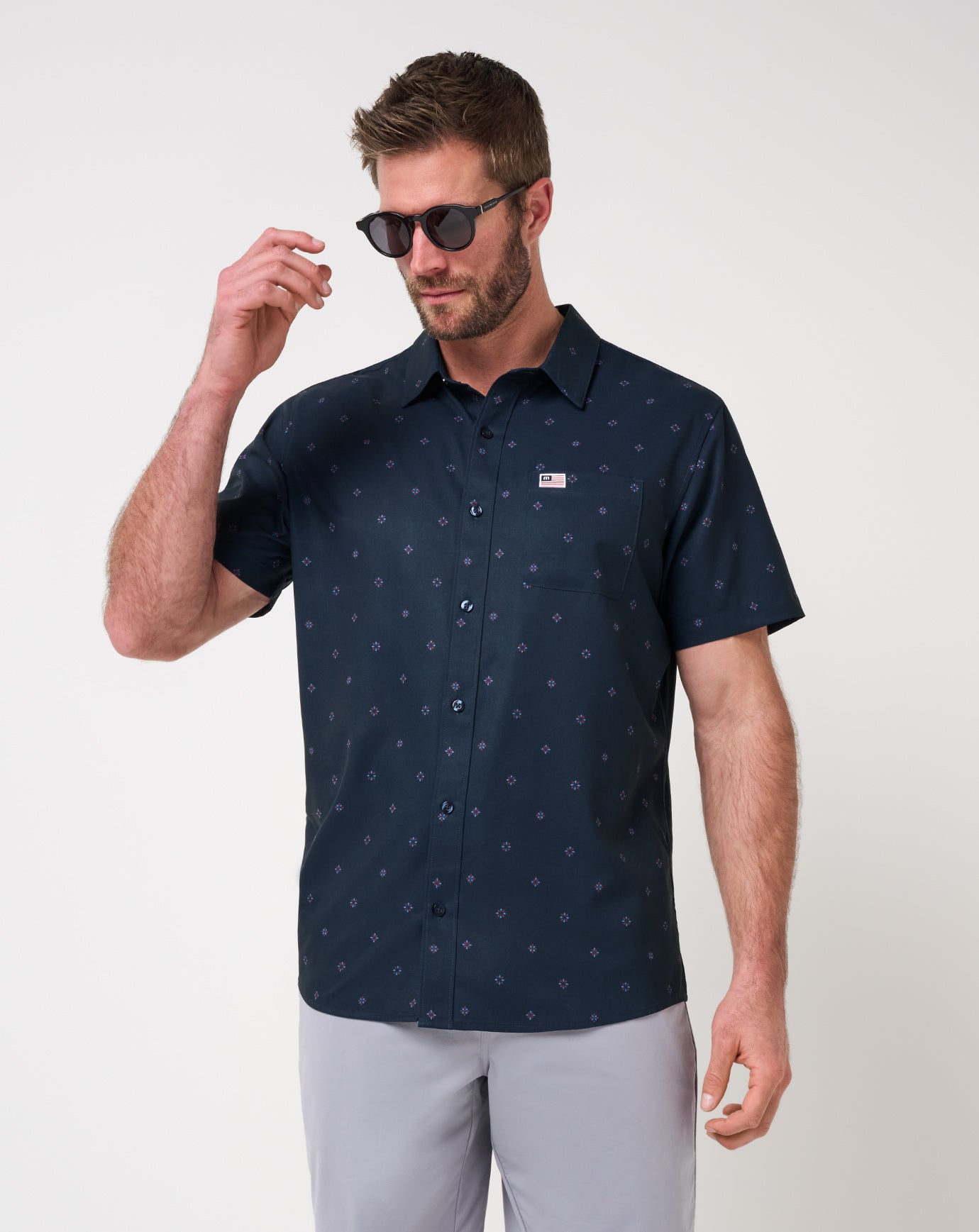 Techwoven Summer Button-Up
