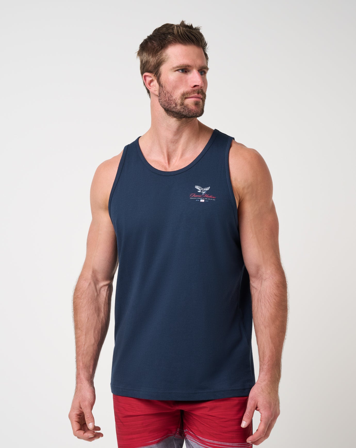 Red White BBQ Tank