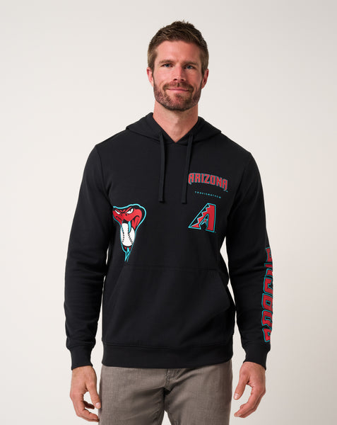 DUGOUT X VAZVERT HOODIE ダグアウト バズバート Arizona Diamondbacks Foul Proof Hoodie ∣ TravisMathew