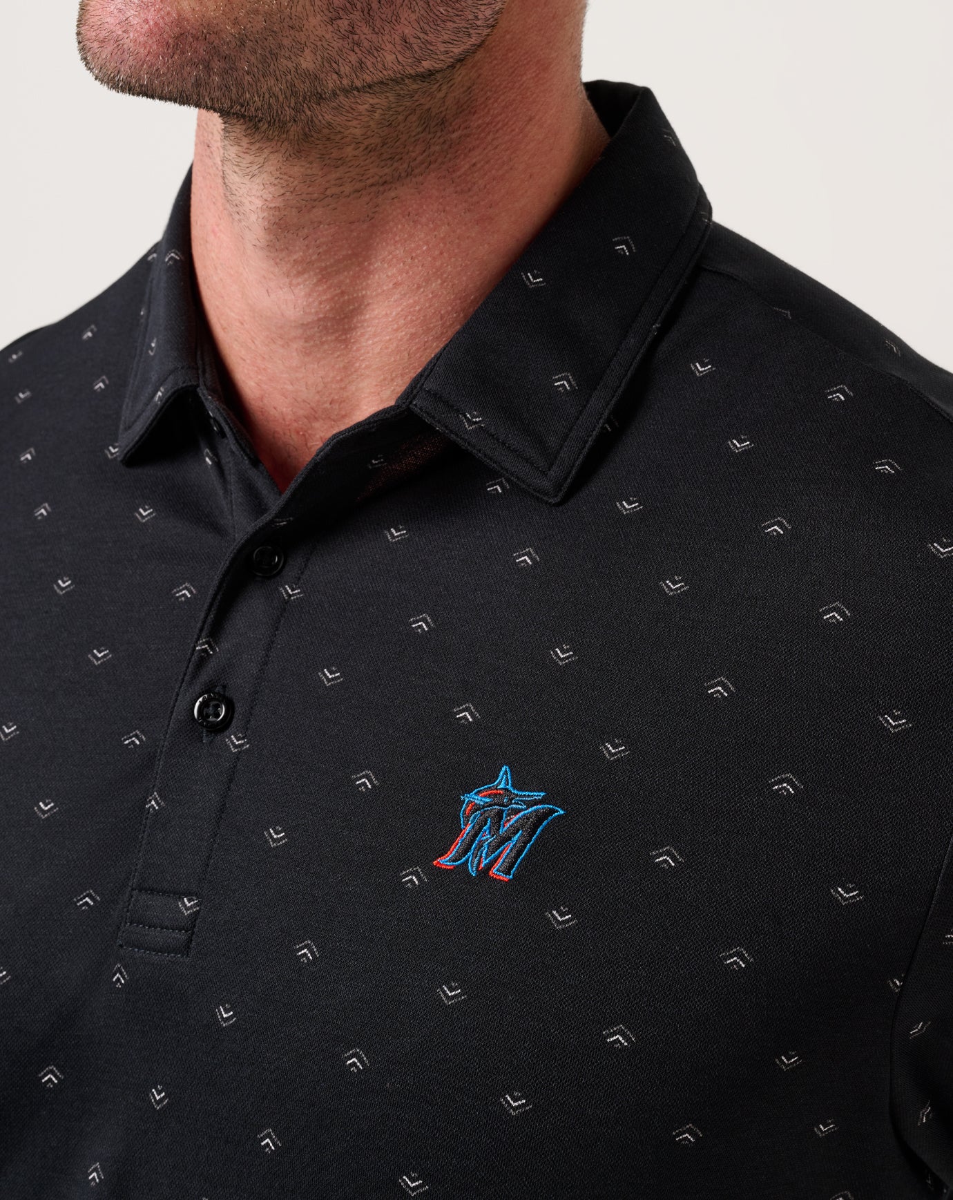 Miami Marlins Crowd Roar Polo