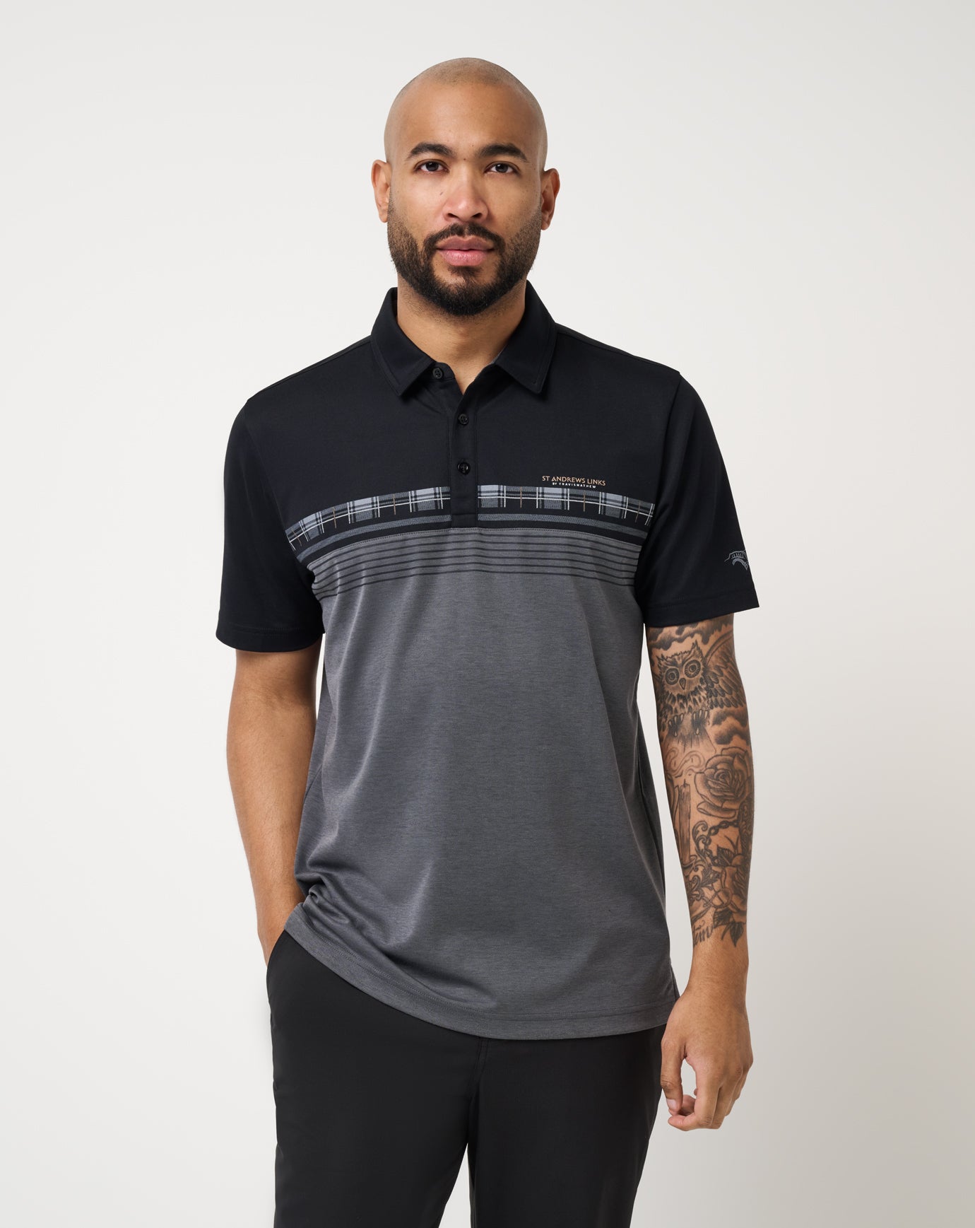 St Andrews Perfect Plaid 2.0 Polo ∣ TravisMathew