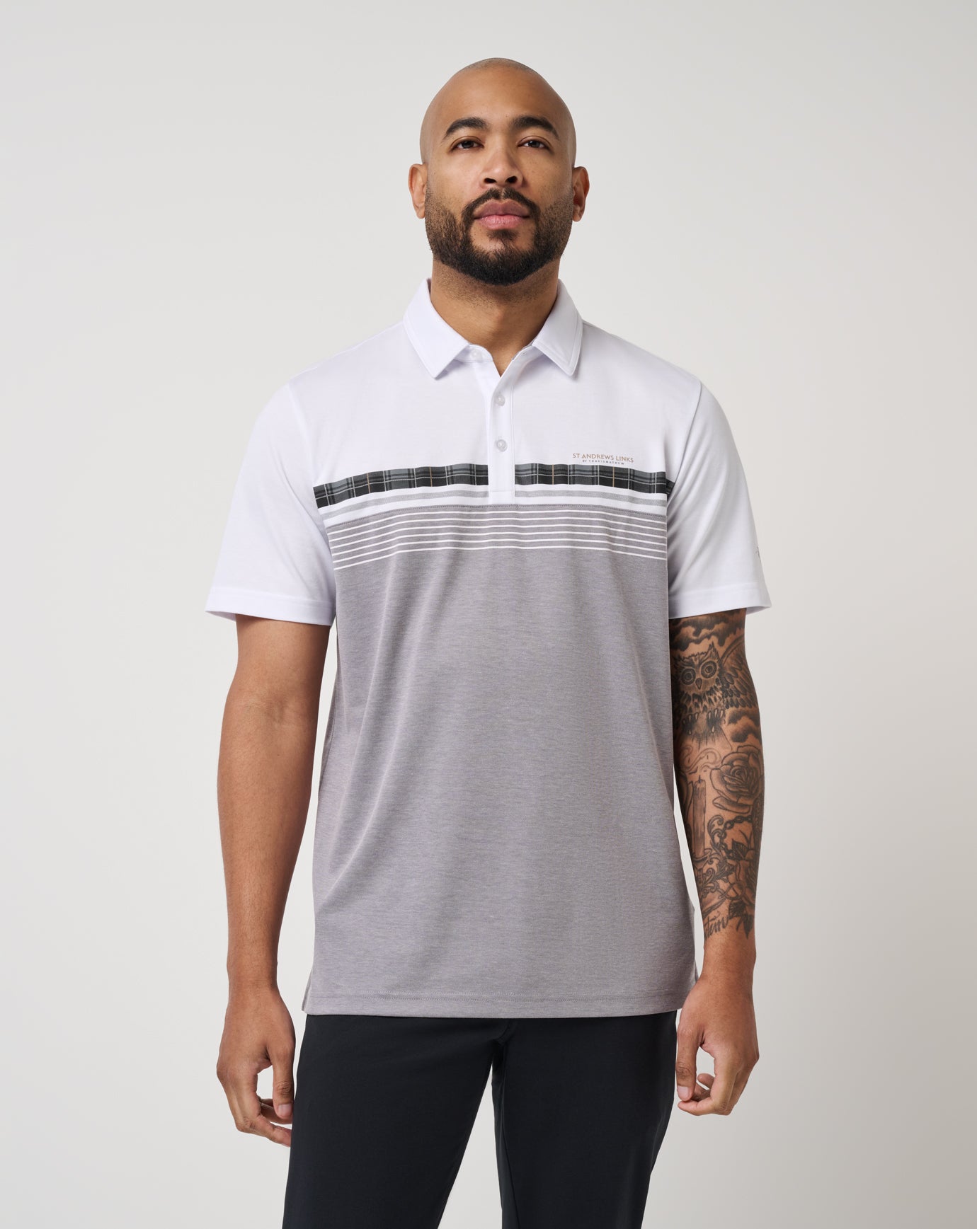 St Andrews Perfect Plaid 2.0 Polo ∣ TravisMathew